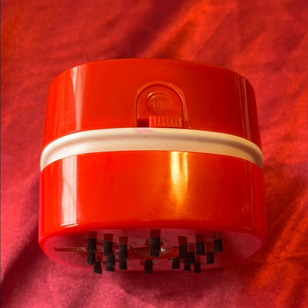 small red vacuum !